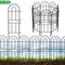 Decorative Garden Fence 10/16 Pcs, Garden Fencing Animal Barrier, RustProof Metal Wire Landscape, Flower Fences and Borders for Dog, Yard, Patio, Outdoor Decor